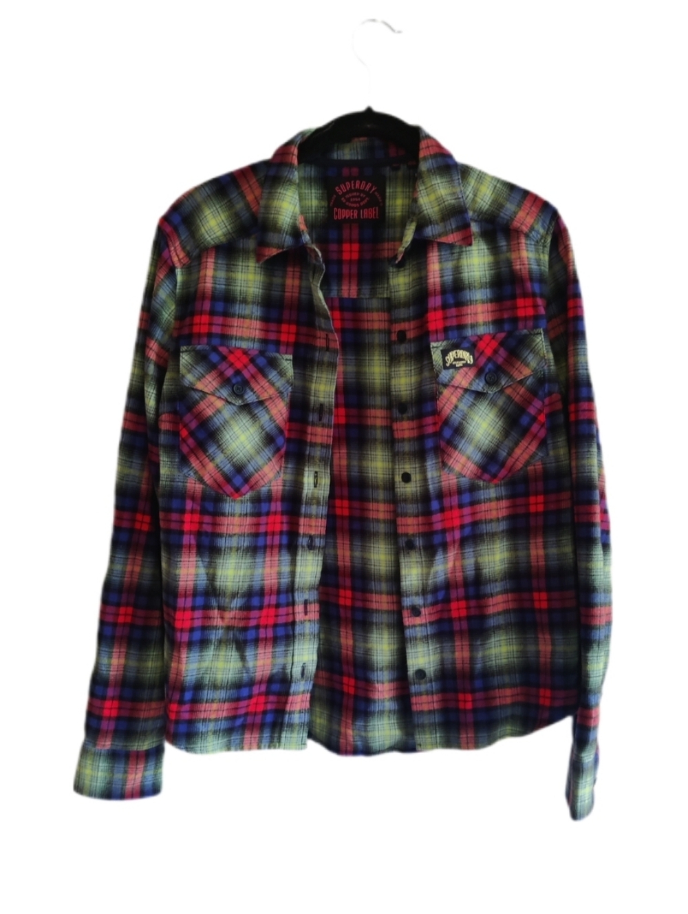 EUC Superdry Lumberjack Plaid Shirt Womens